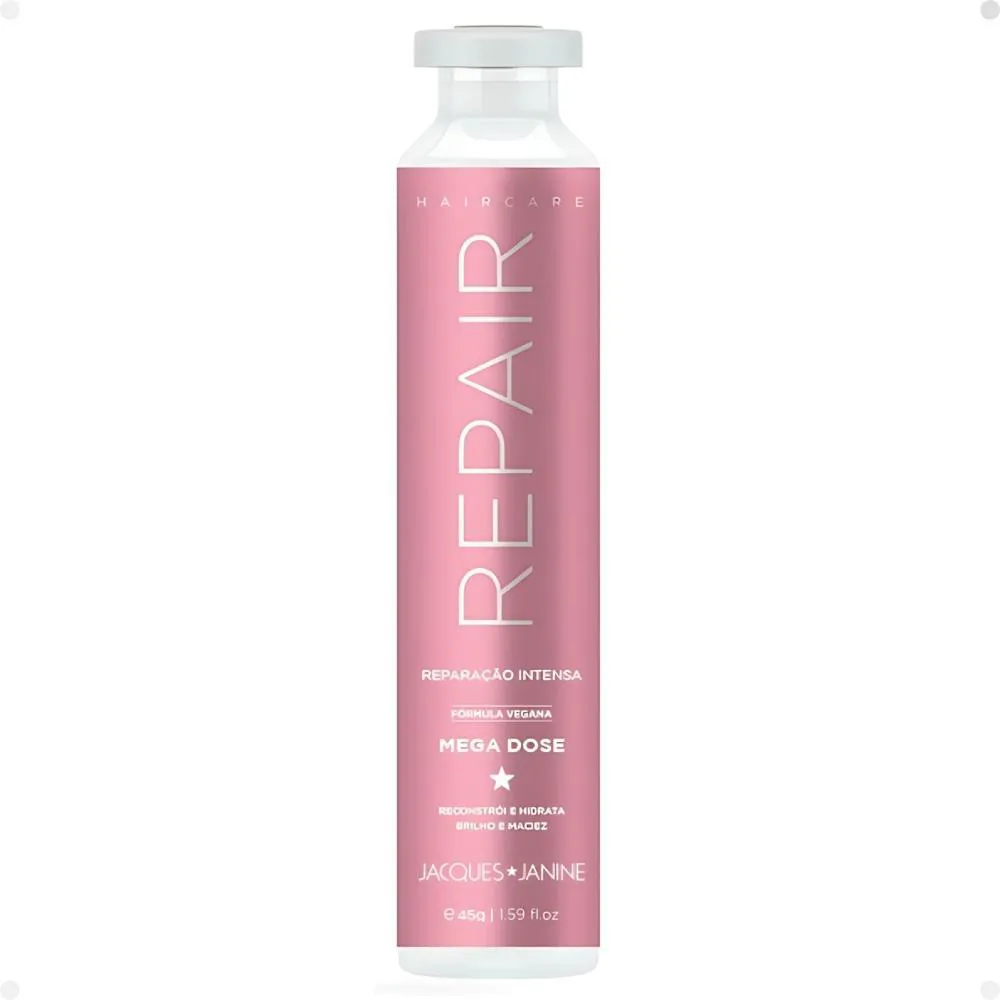 AMPOLA MEGA DOSE JACQUES JANINE HAIR CARE REPAIR 45G