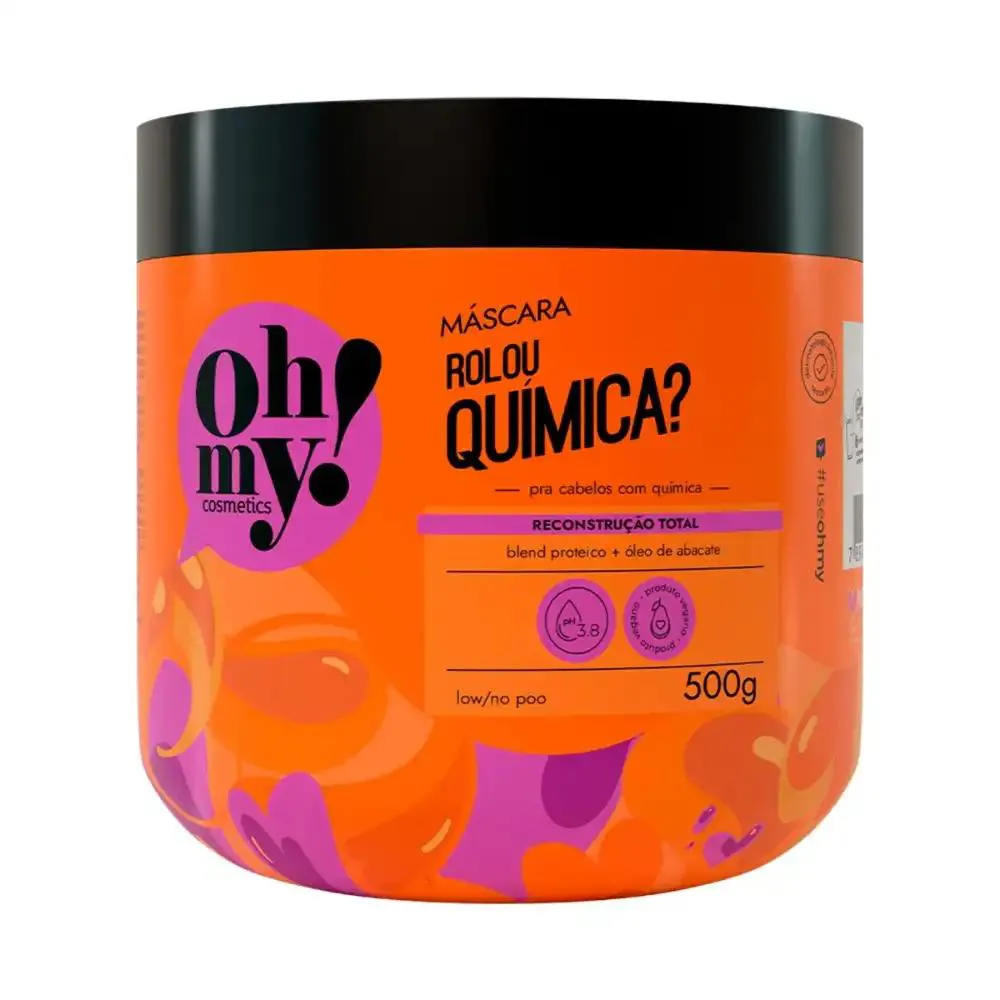 MáSCARA ROLOU QUíMICA OH MY 500G