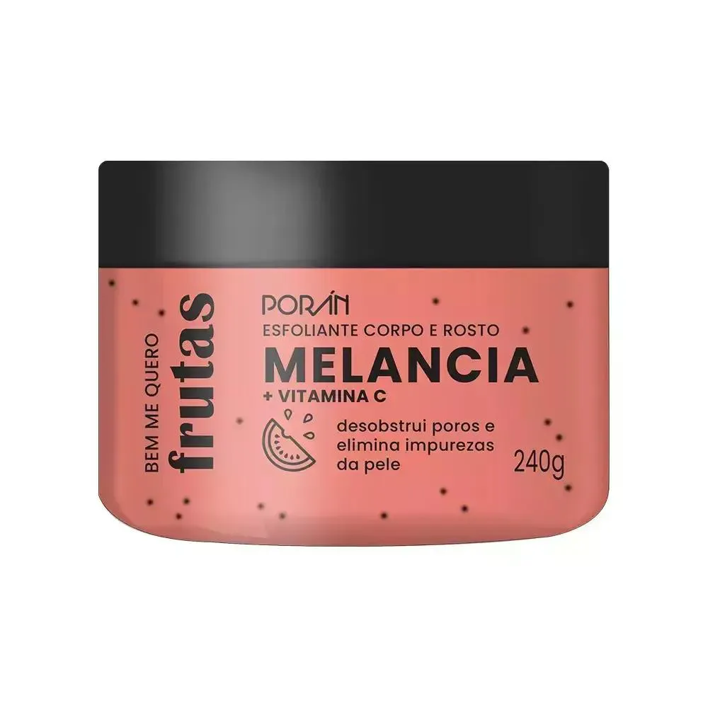 CREME ESFOLIANTE CORPO&ROSTO MELANCIA PORAN 240G