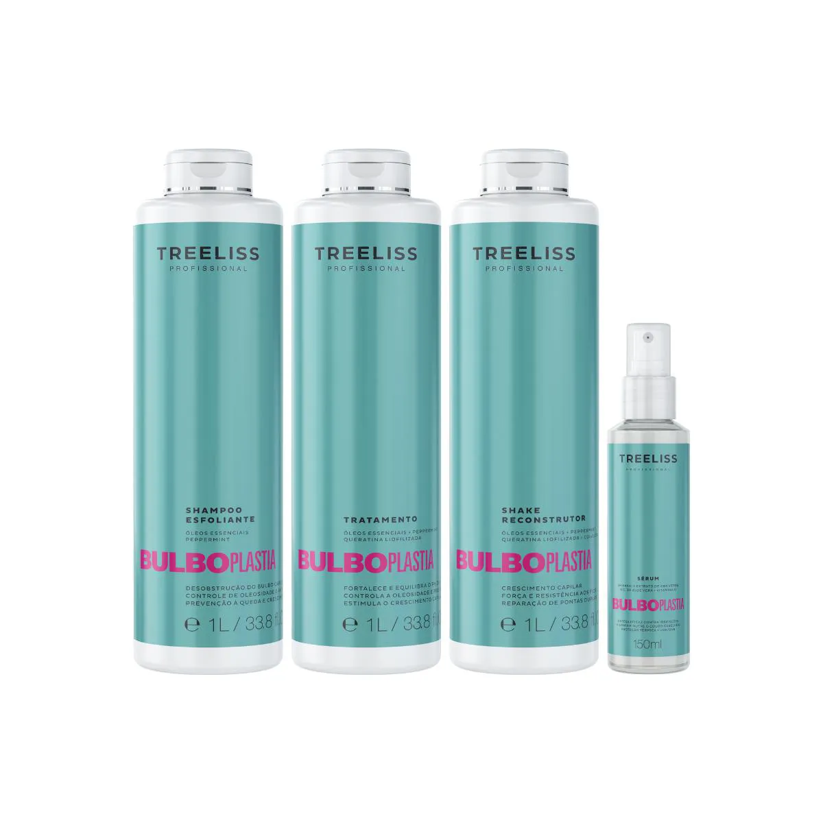 KIT NUTRIçãO CAPILAR BULBOPLASTIA TREELISS
