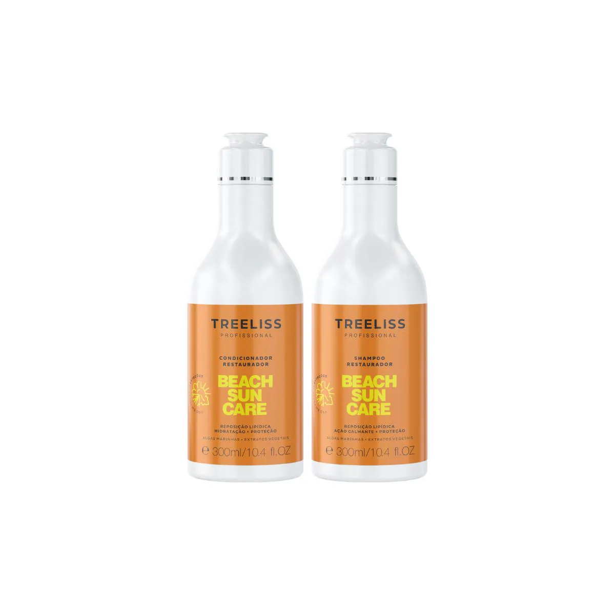 KIT HIDRATAçãO SOLAR BEACH SUN PERFEITO PARA VERãO TREELISS