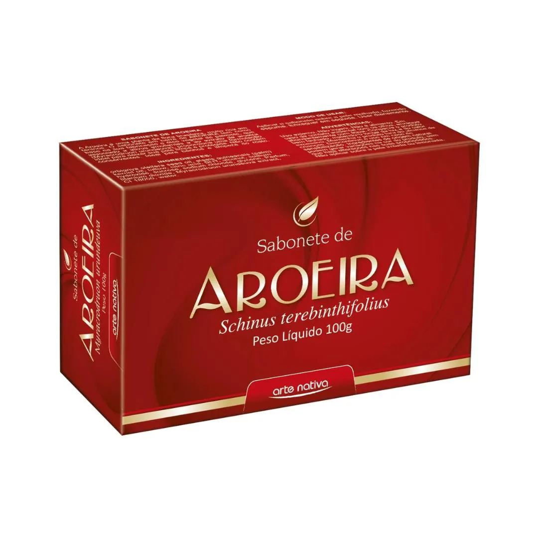 SABONETE DE AROEIRA 100G - ARTE NATIVA