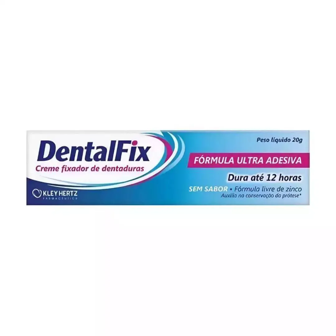 CREME P/ FIXAR DENTADURA FóRMULA ULTRA-ADESIVA DENTALFIX 20G