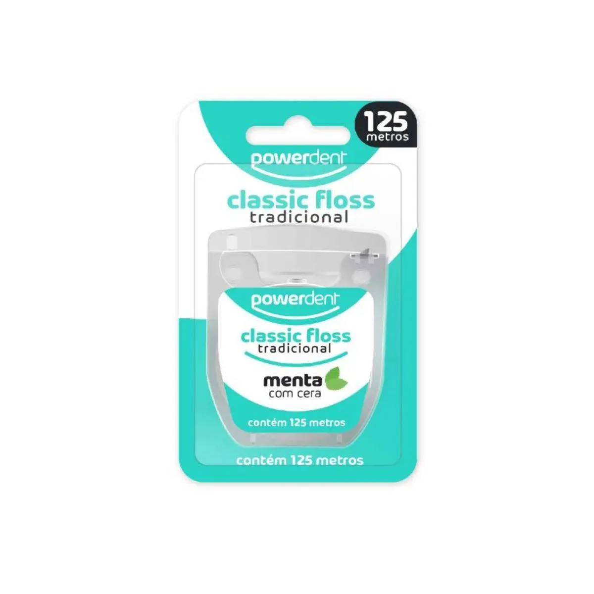 FIO DENTAL CLASSIC FLOSS TRADICIONAL - 125 METROS - POWERDENT