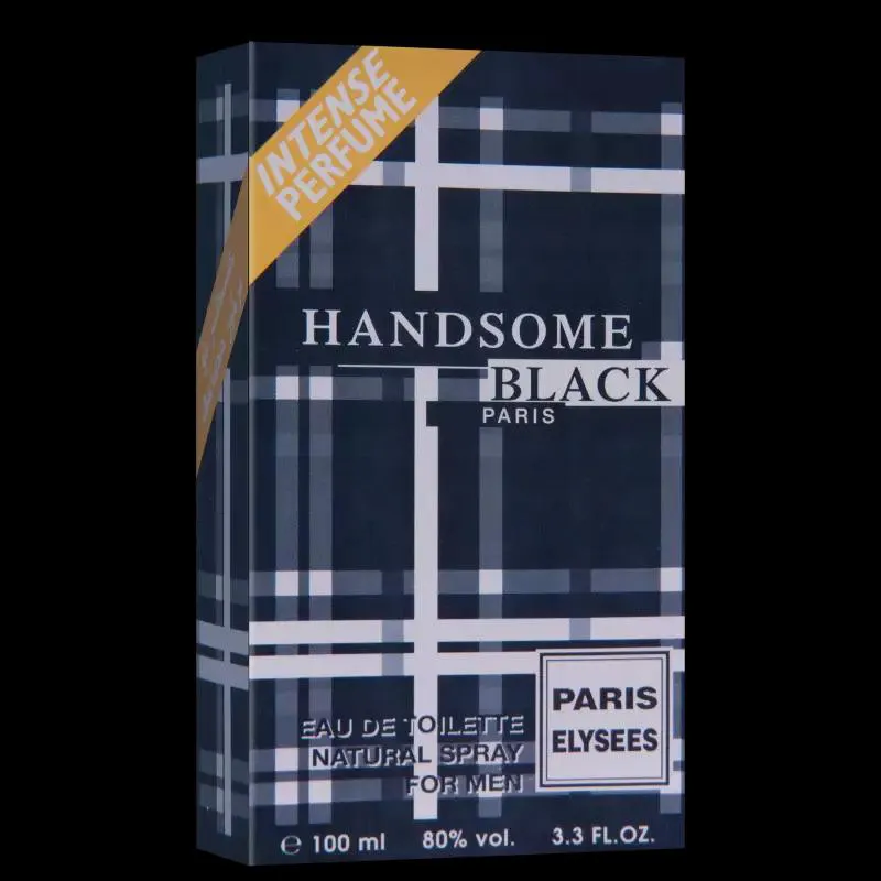 PERFUME MASCULINO PARIS ELYSEES HANDSOME BLACK