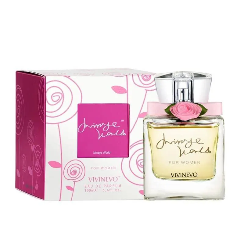 PERFUME VIVINEVO MIRAGE WORLD FEMININO  100ML