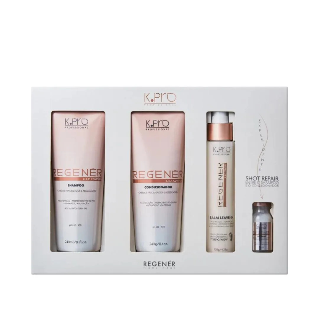 K.PRO REGENER HOME CARE SPECIAL (4 PRODUTOS)