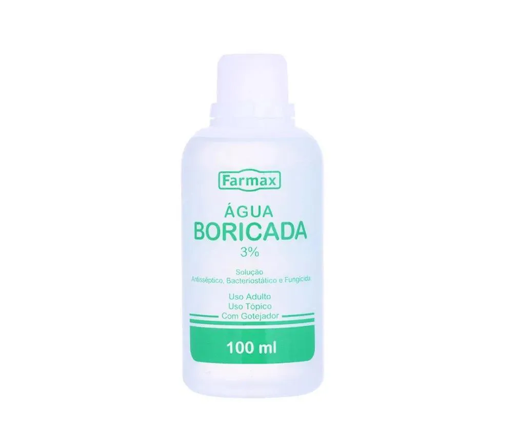 ÁGUA BORICADA FARMAX 100ML