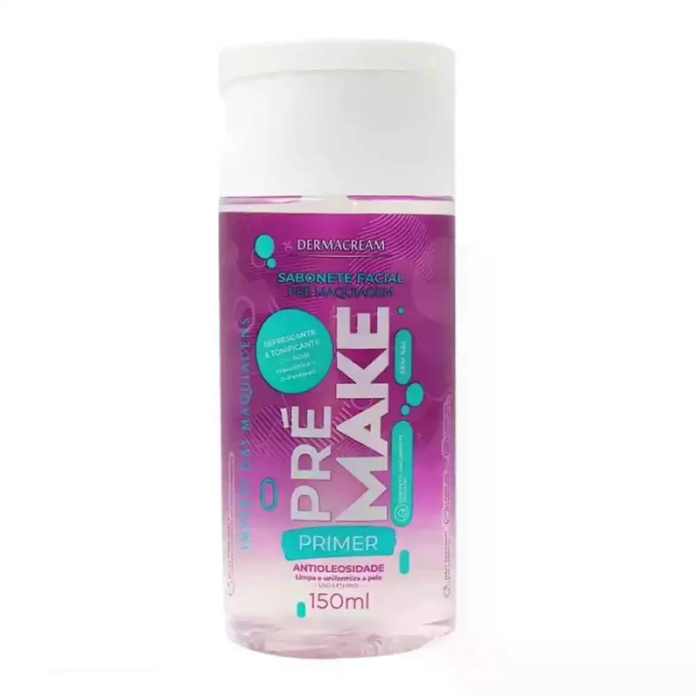 SABONETE PRIMER PRé MAKE FACIAL HIDRATANTE DERMACREAM 150ML