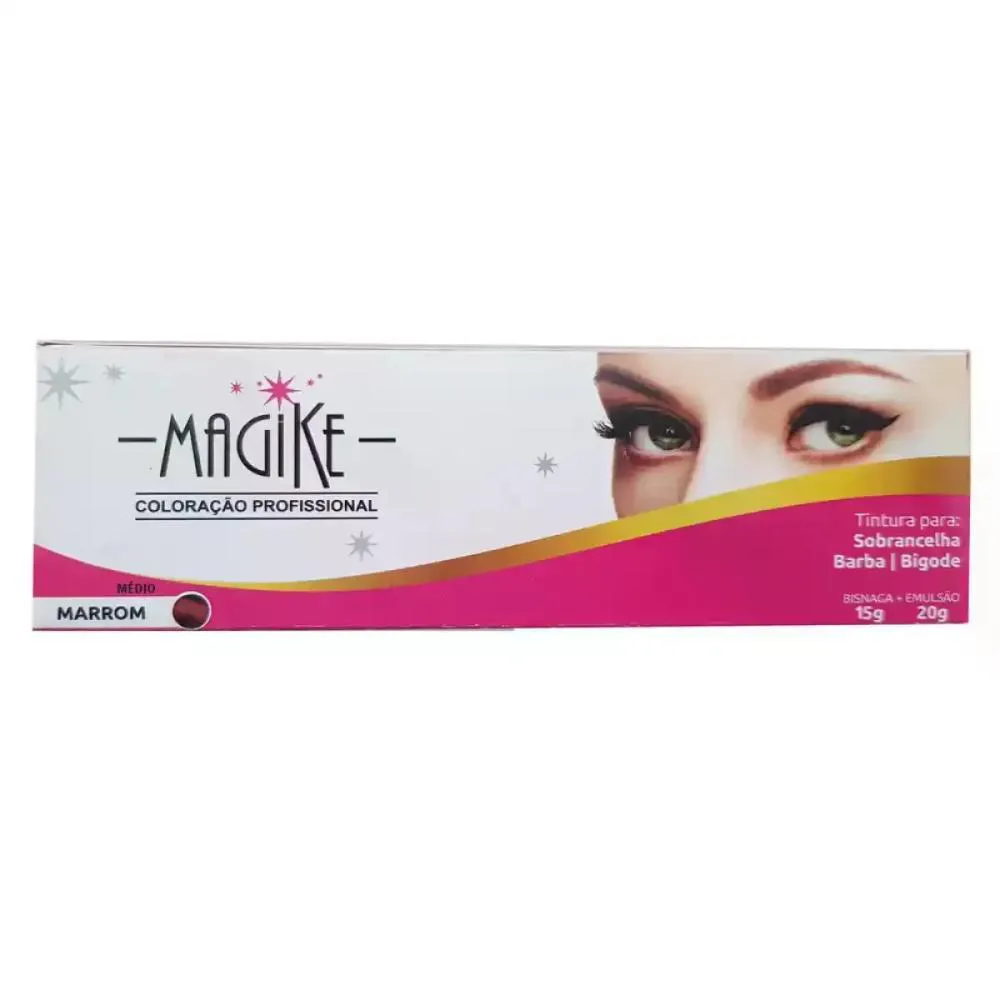 TINTA DE HENNA MARROM MAGIKE 15G