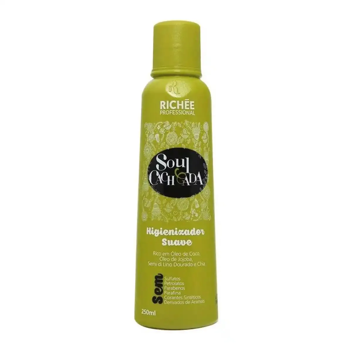 SHAMPOO SOUL CACHEADA HIGIENIZADOR SUAVE RICHEE 250ML