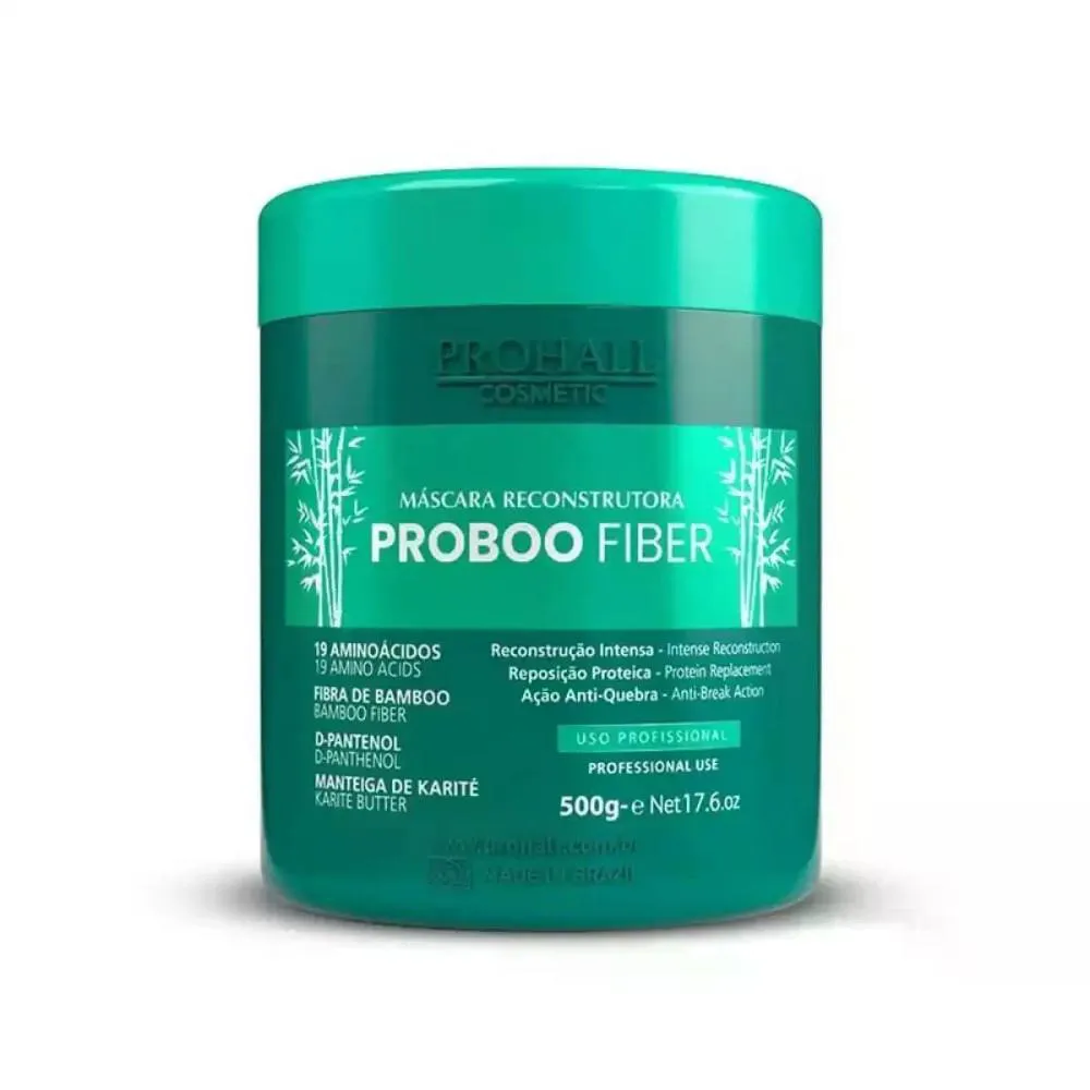 MASCARA RECONSTRUTORA PROBOO FIBER PROHALL 500G
