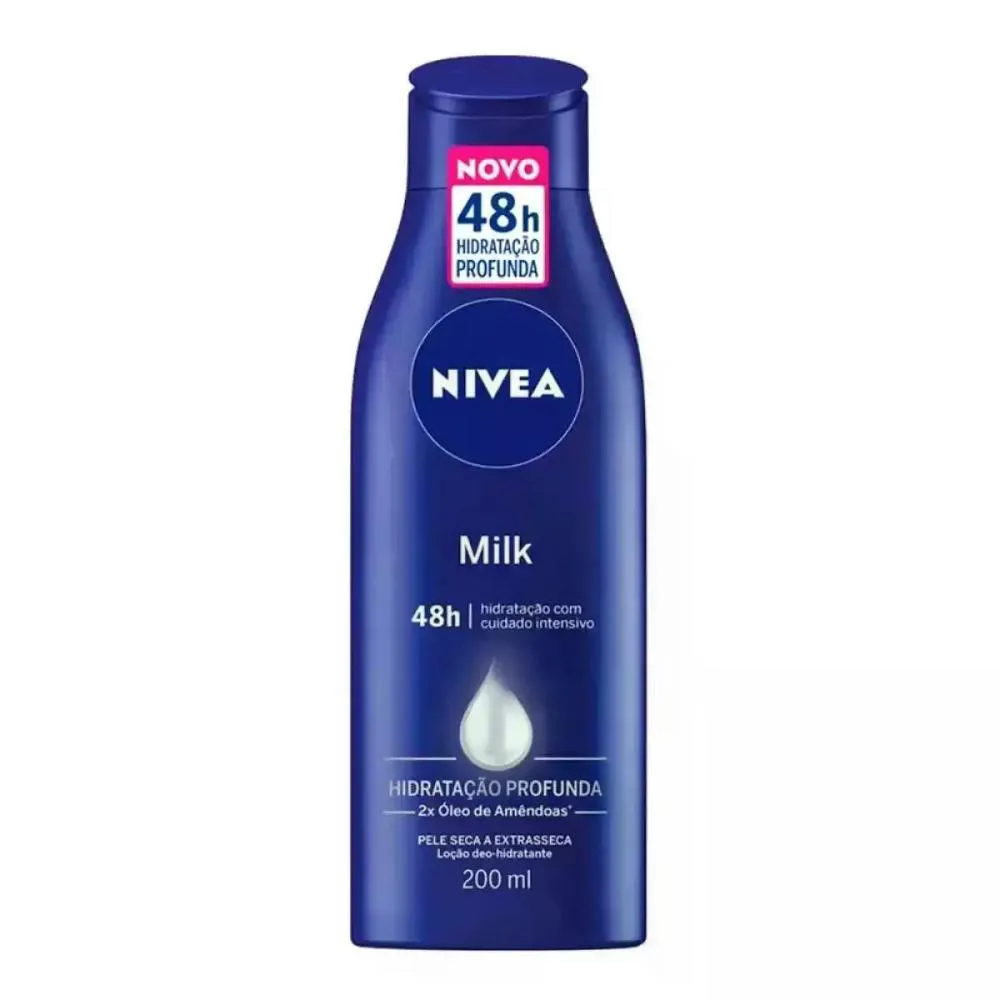 LOçãO BODY MILK PELE EXTRA SECA NIVEA 200ML
