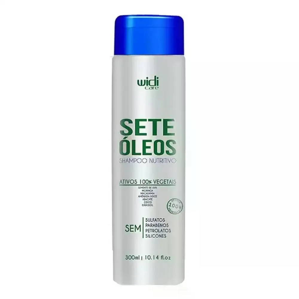 SHAMPOO SETE ÓLEOS NUTRITIVOS WIDI CARE 300ML