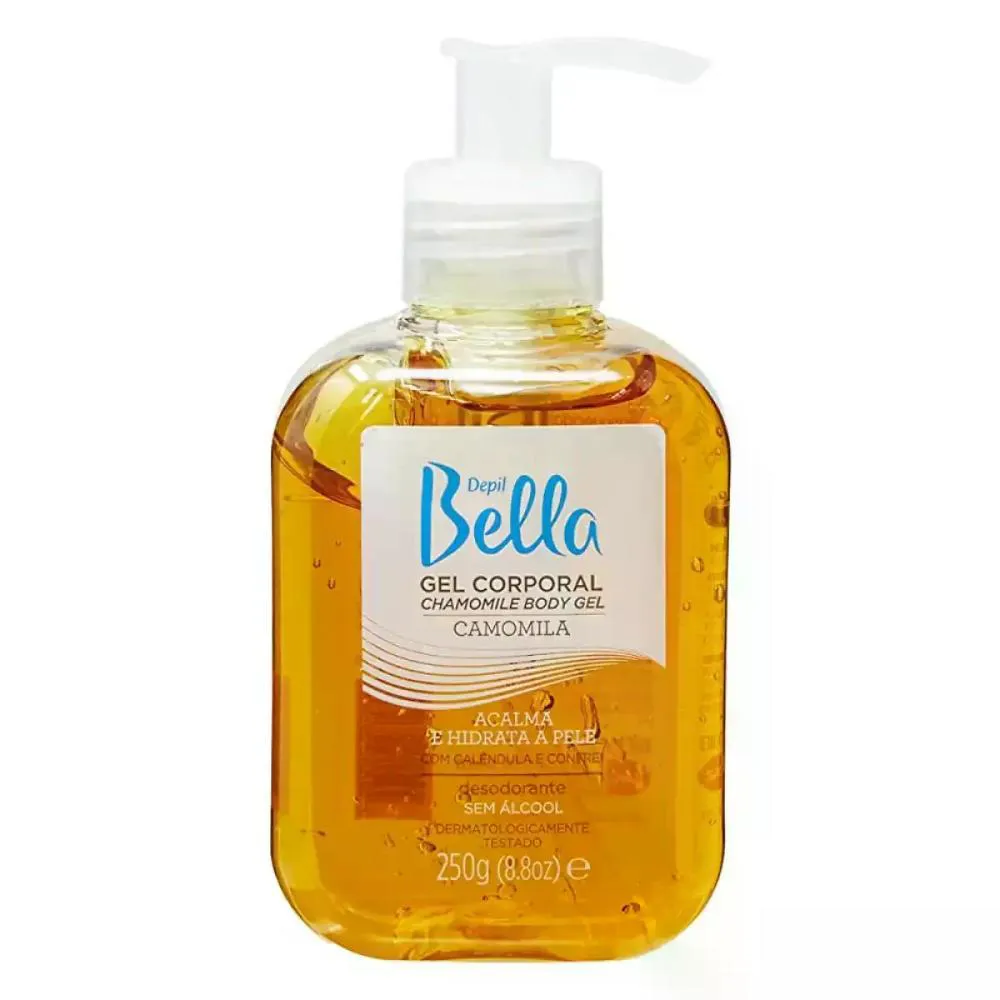 GEL CORPORAL CAMOMILA DEPIL BELLA 250G