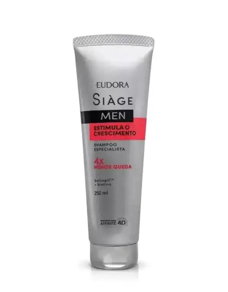 SHAMPOO ESTIMULA O CRESCIMENTO MEN 4D SIAGE 250ML