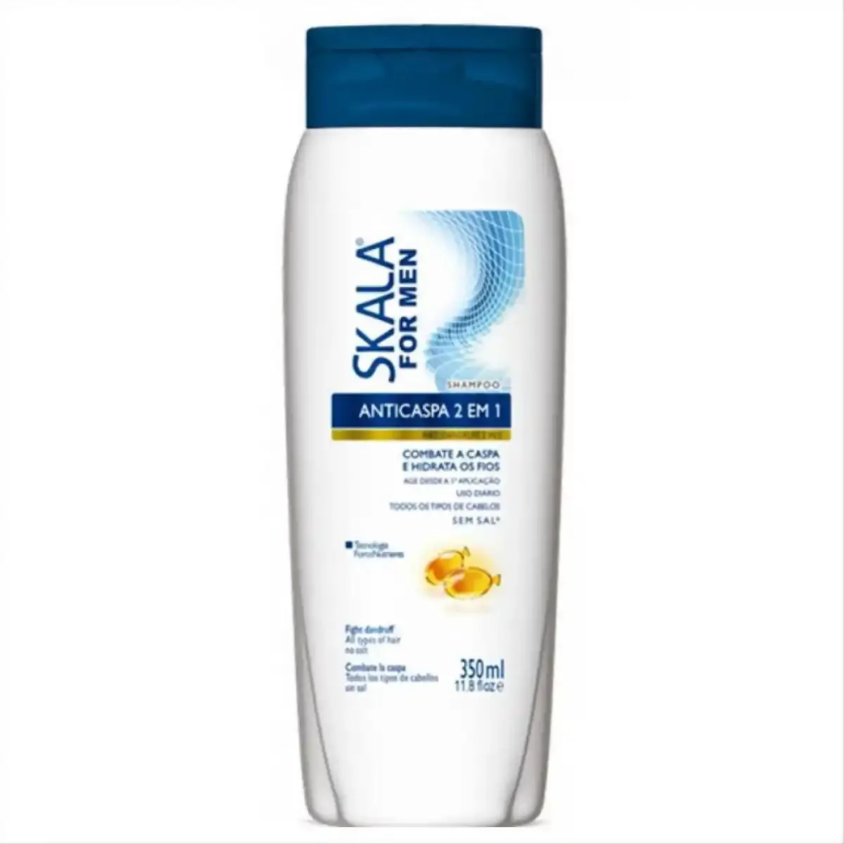 SHAMPOO FOR MEN ANTICASPA 325ML SKALA
