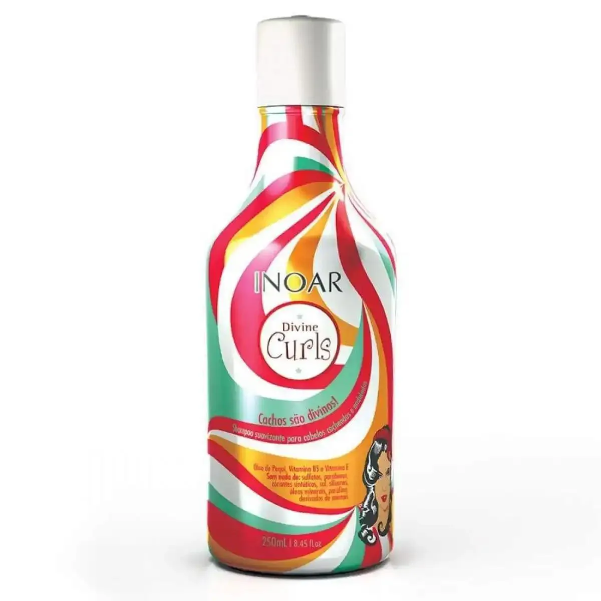 SHAMPOO LOW POO DIVINE CURLS INOAR 250G