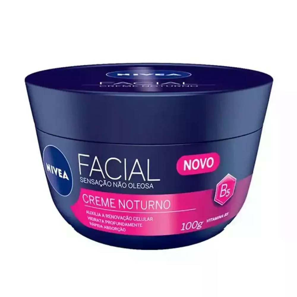 CREME FACIAL NOTURNO NIVEA RENOVAçãO CELULAR 100G