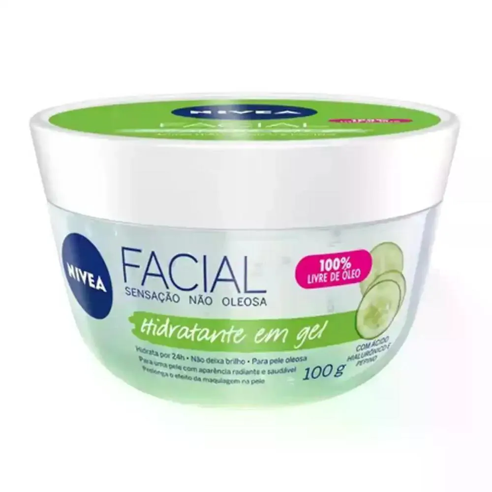 HIDRATANTE FACIAL GEL PEPINO E ÁCIDO  HIALURôNICO NIVEA 100G
