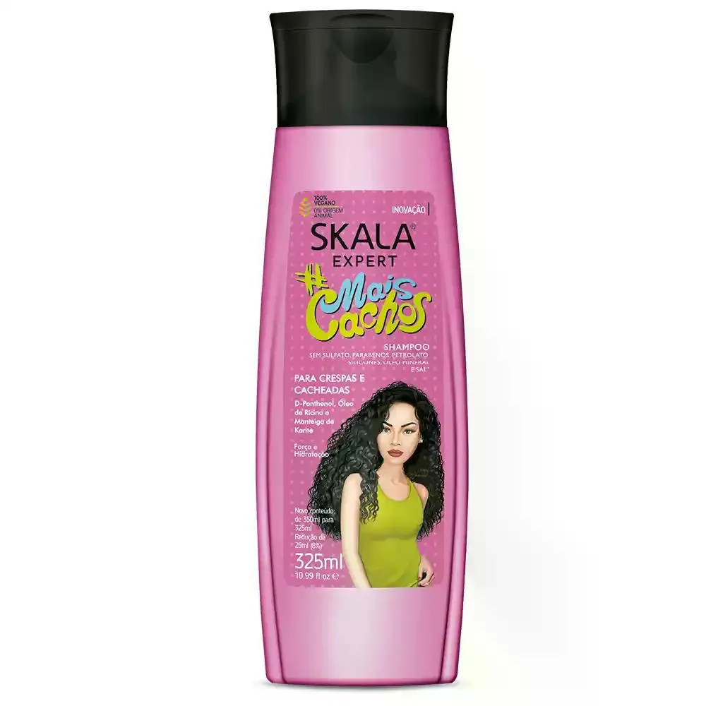SHAMPOO SKALA EXPERT #MAISCACHOS 325ML