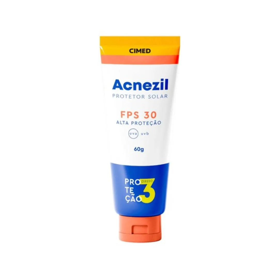 PROTETOR SOLAR FACIAL ACNEZIL OIL CONTROL FPS 30 - CIMED
