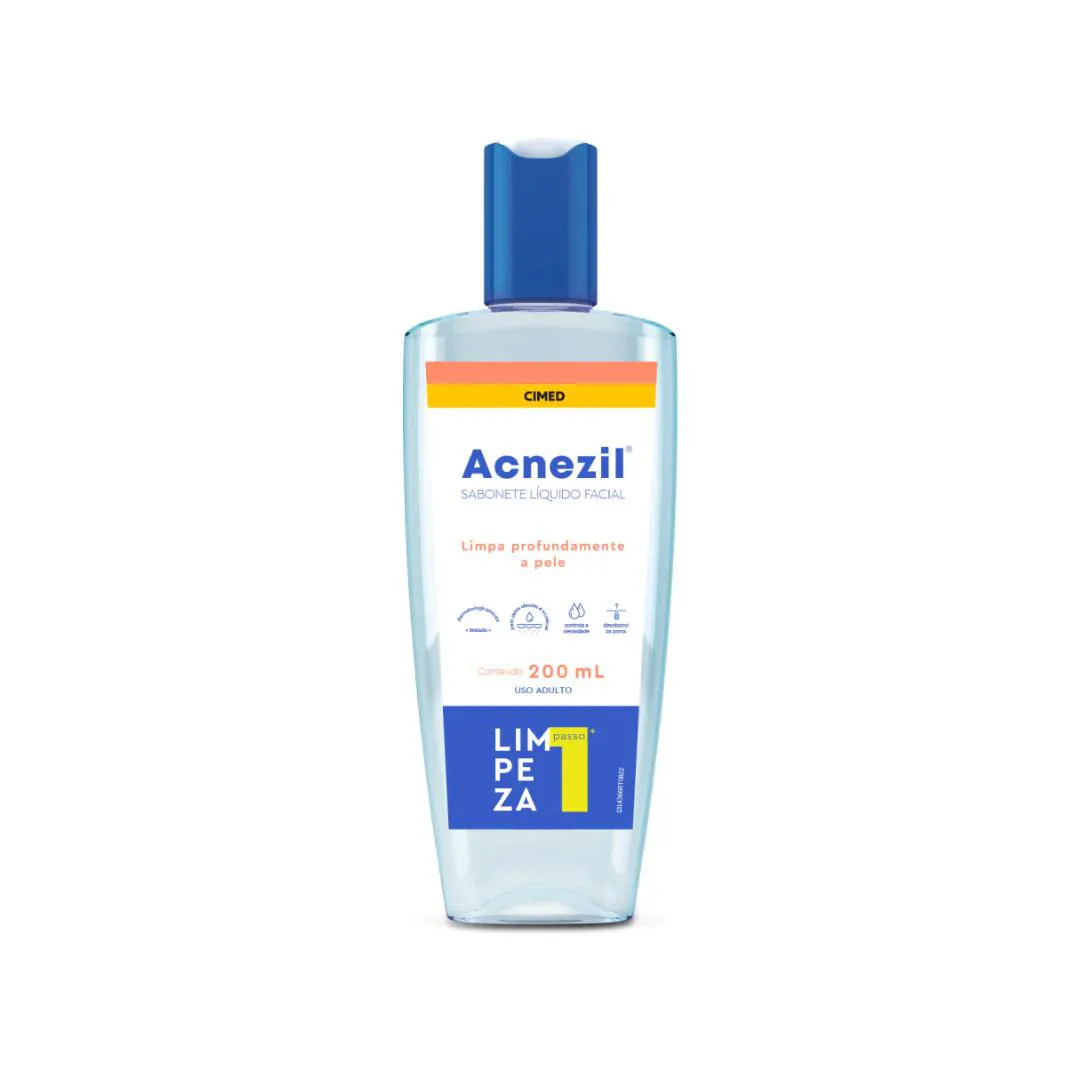 ACNEZIL SABONETE LIQUIDO FACIAL FR 200ML