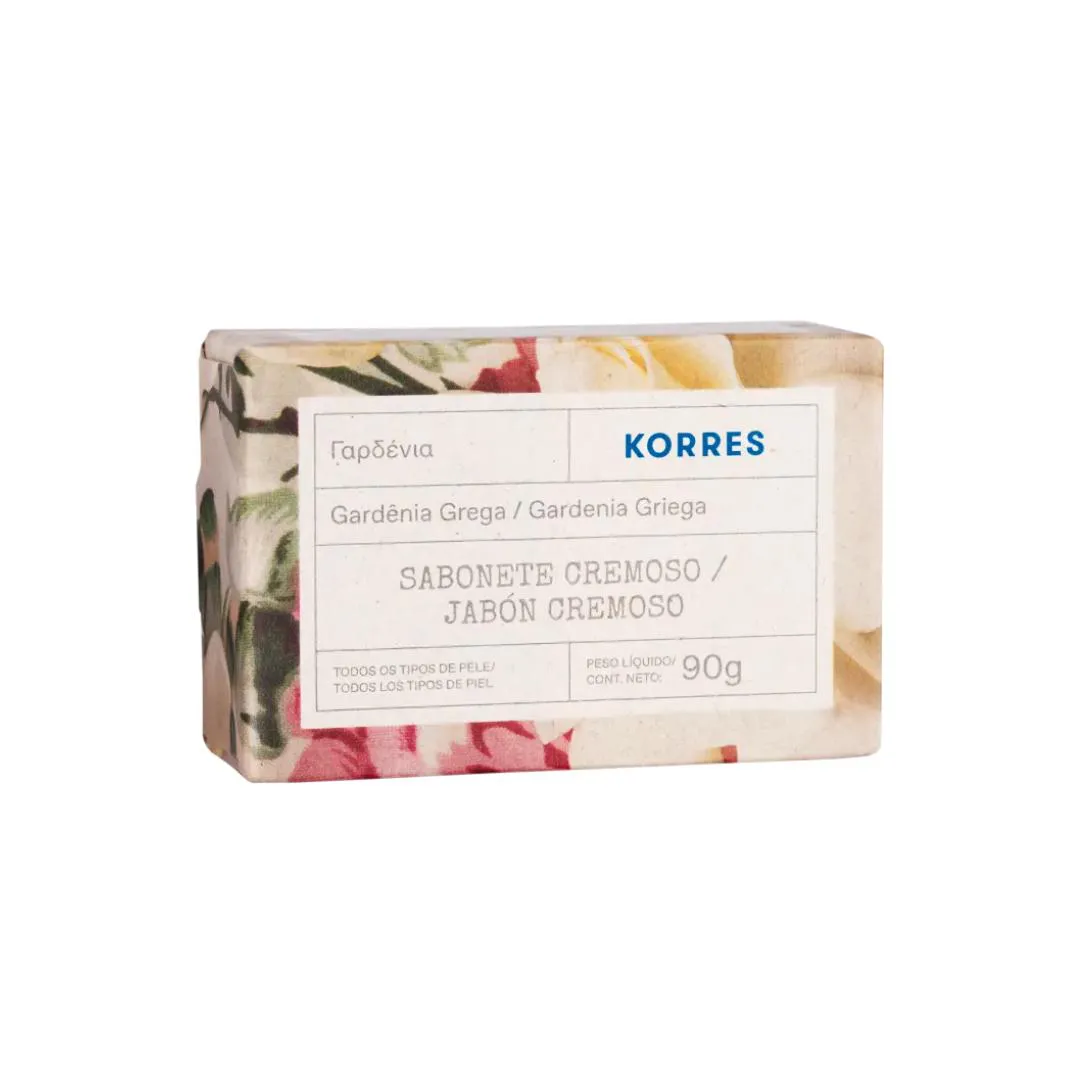 KORRES GARDêNIA GREGA - SABONETE EM BARRA 90G