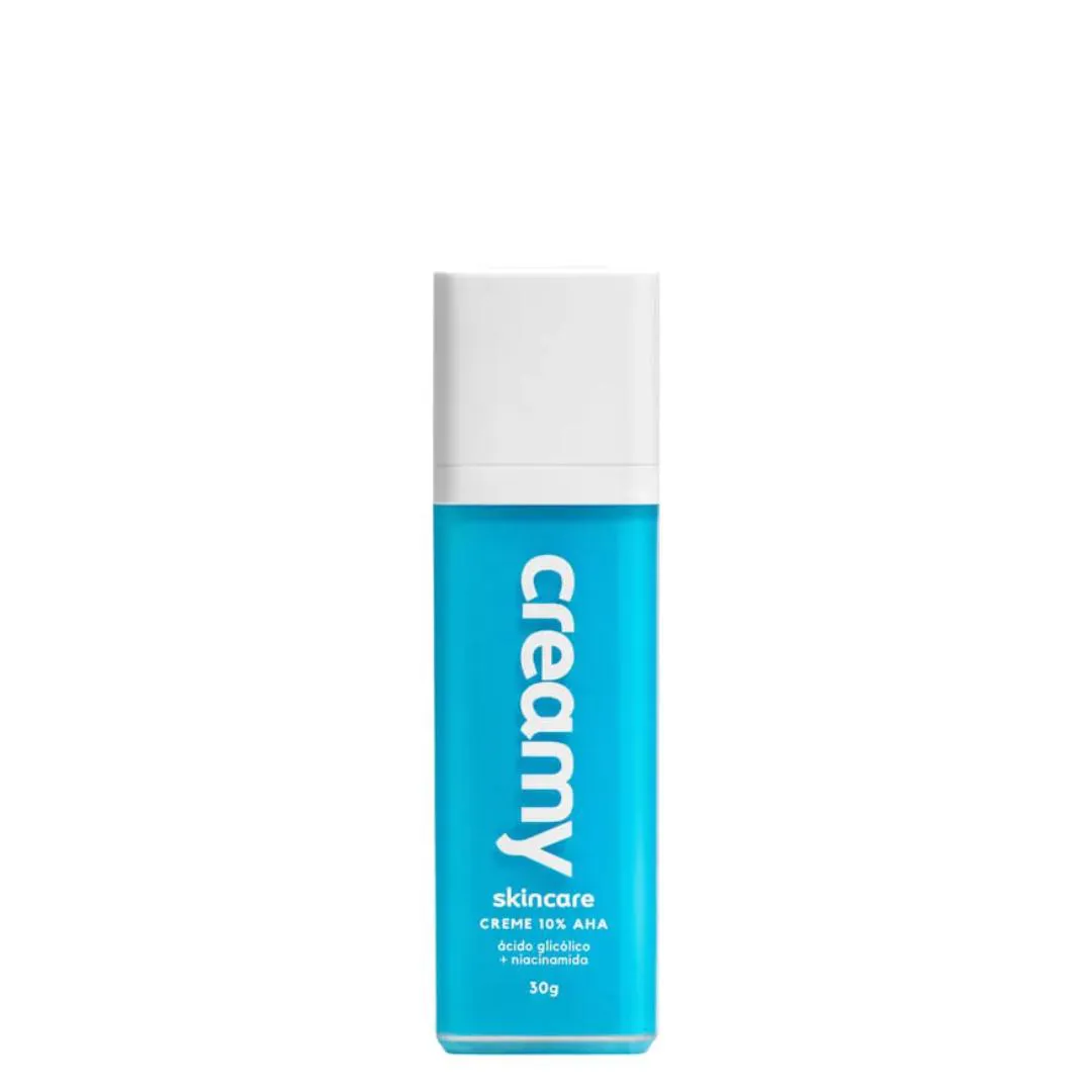 CREAMY ÁCIDO GLICóLICO 10% - CREME REDUTOR DE LINHAS 30G