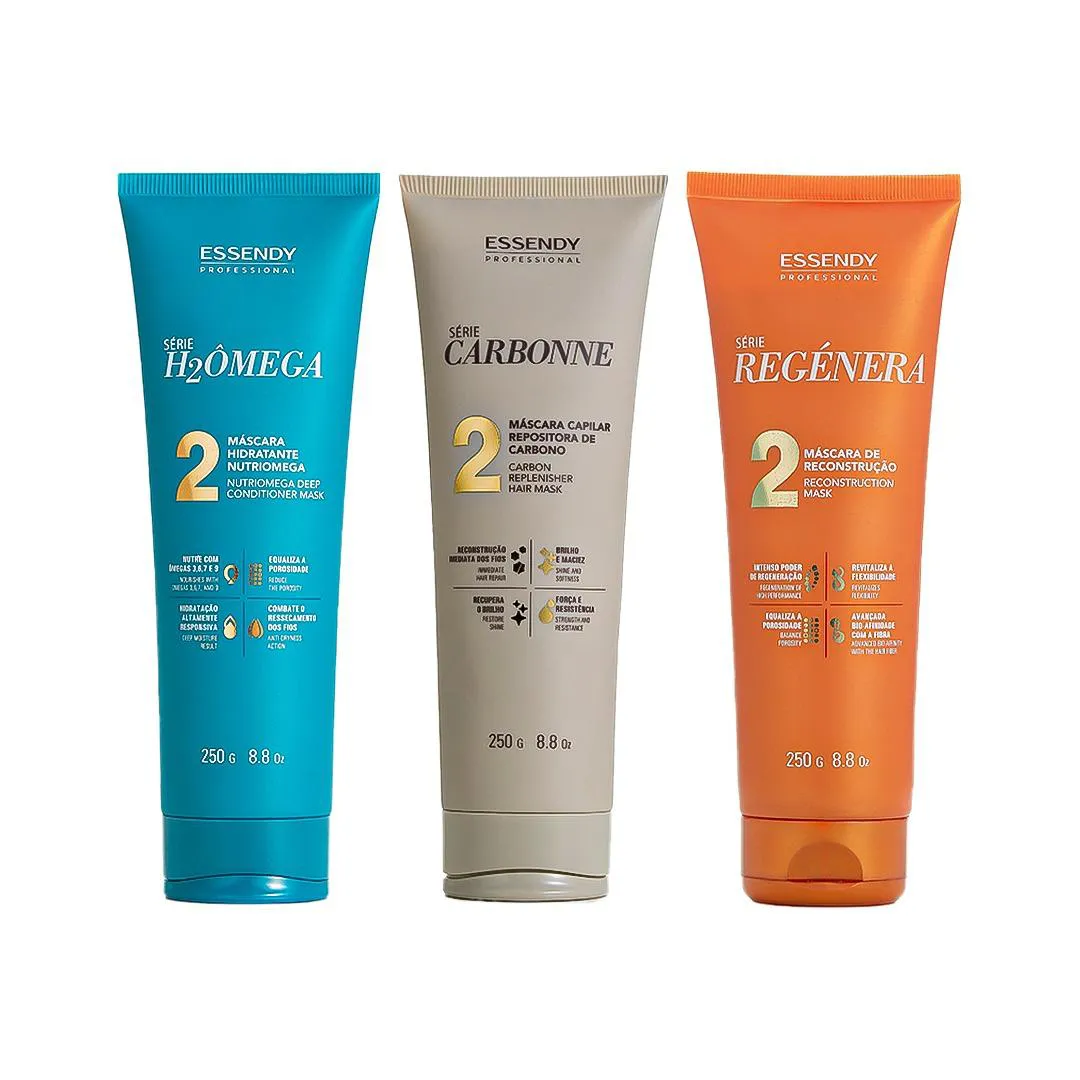 KIT CRONOGRAMA CAPILAR ESSENDY HOME CARE