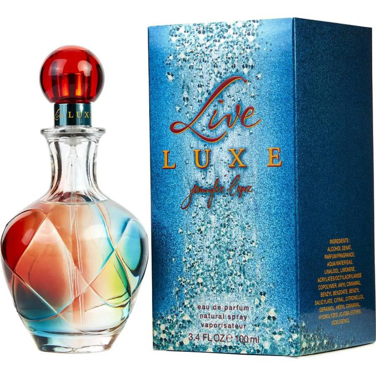 PERFUME LIVE LUXE JENNIFER LOPEZ FEMININO EDP 100ML