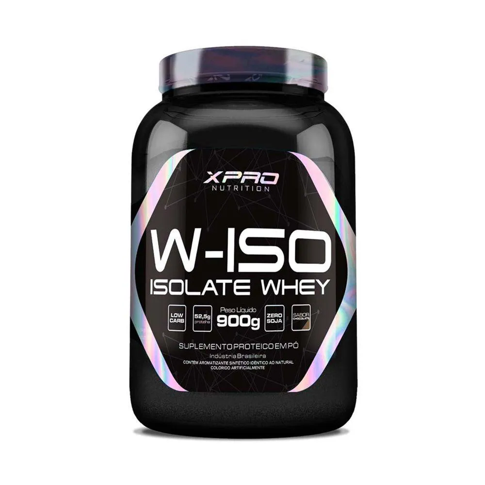 WHEY PROTEIN ISOLADO W-ISO 900G - XPRO NUTRITION Chocolate