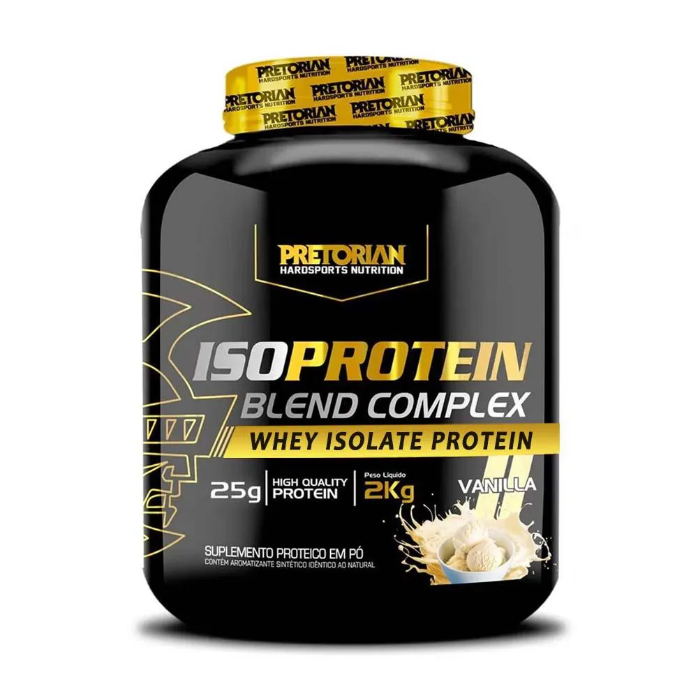 WHEY PROTEIN BLEND COMPLEX 2KG ISO PROTEIN - PRETORIAN Morango
