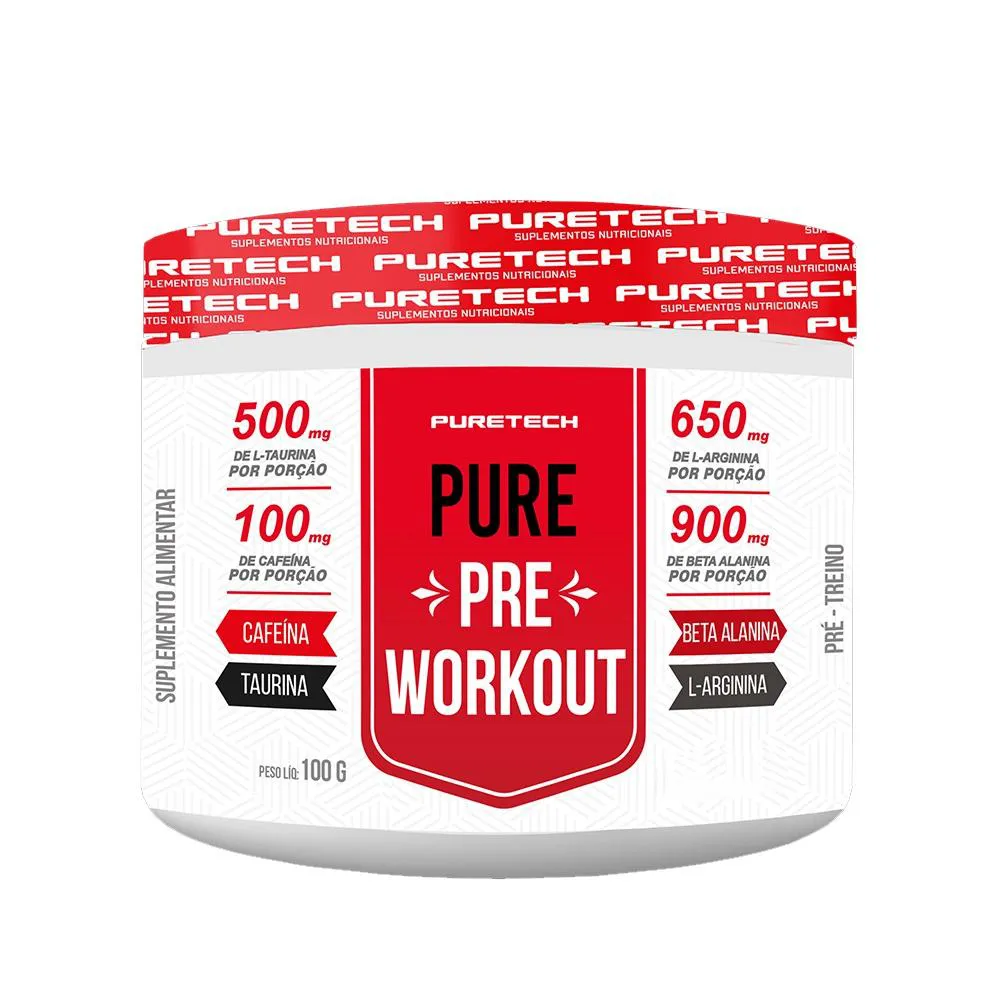 PURE PRé-WORKOUT 100G - PURETECH UVA