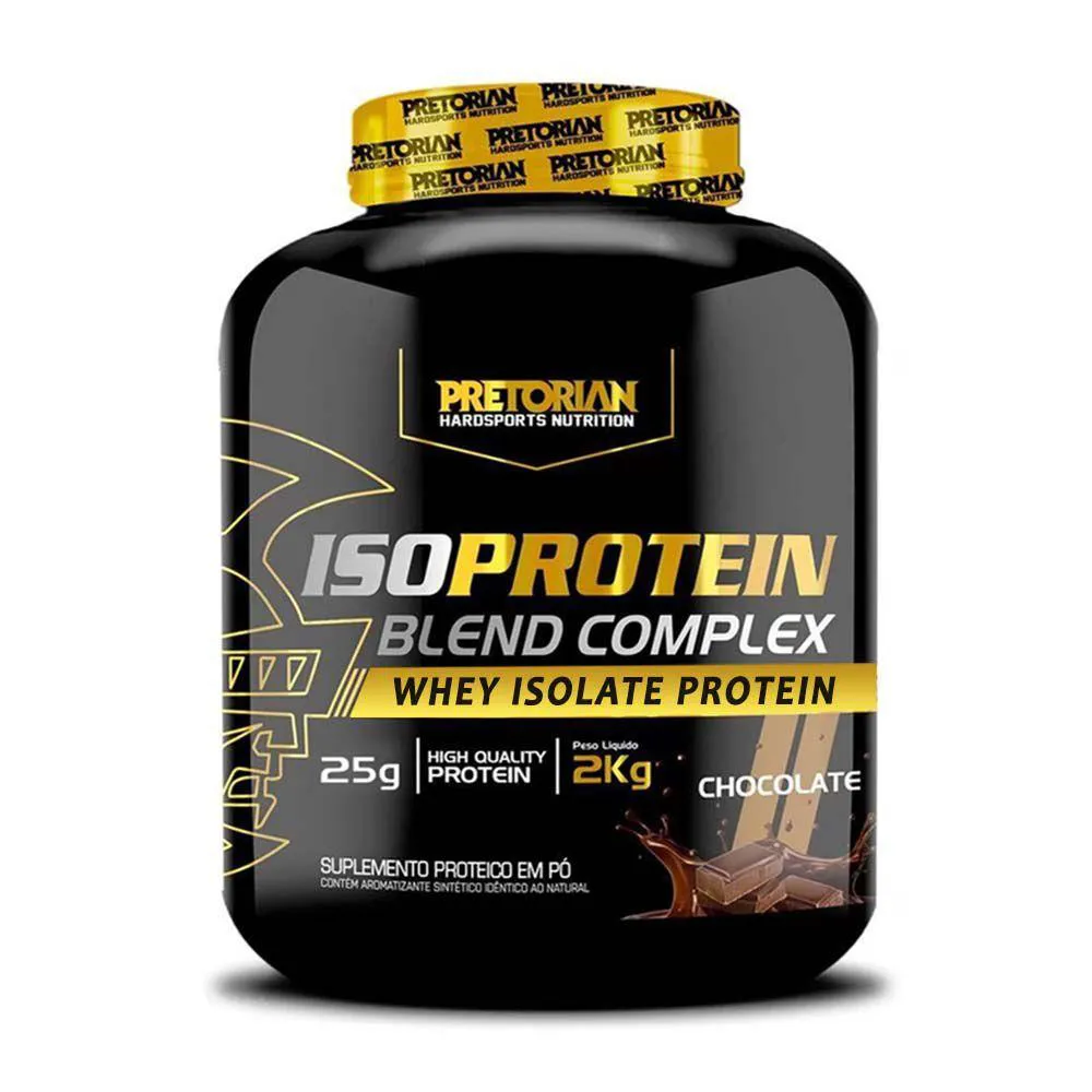 WHEY ISO PROTEIN BLEND COMPLEX PROTEIN 25G - 2KG - PRETORIAN Chocolate