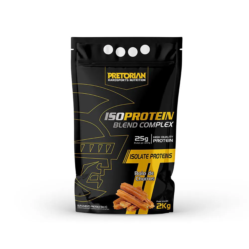 WHEY PROTEIN ISO PROTEIN BLEND COMPLEX 2KG - PRETORIAN Bolo DE Churros