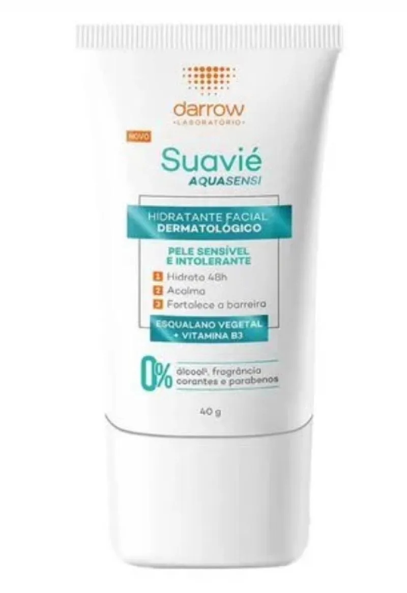 DARROW SUAVIé AQUASENSI HIDRATANTE FACIAL DERMATOLóGICO 40G