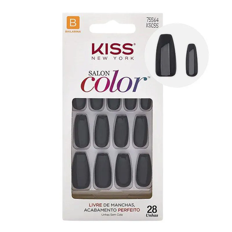 UNHA POSTIçA SALON COLOR SWEET GIRL - KISS NEW YORK