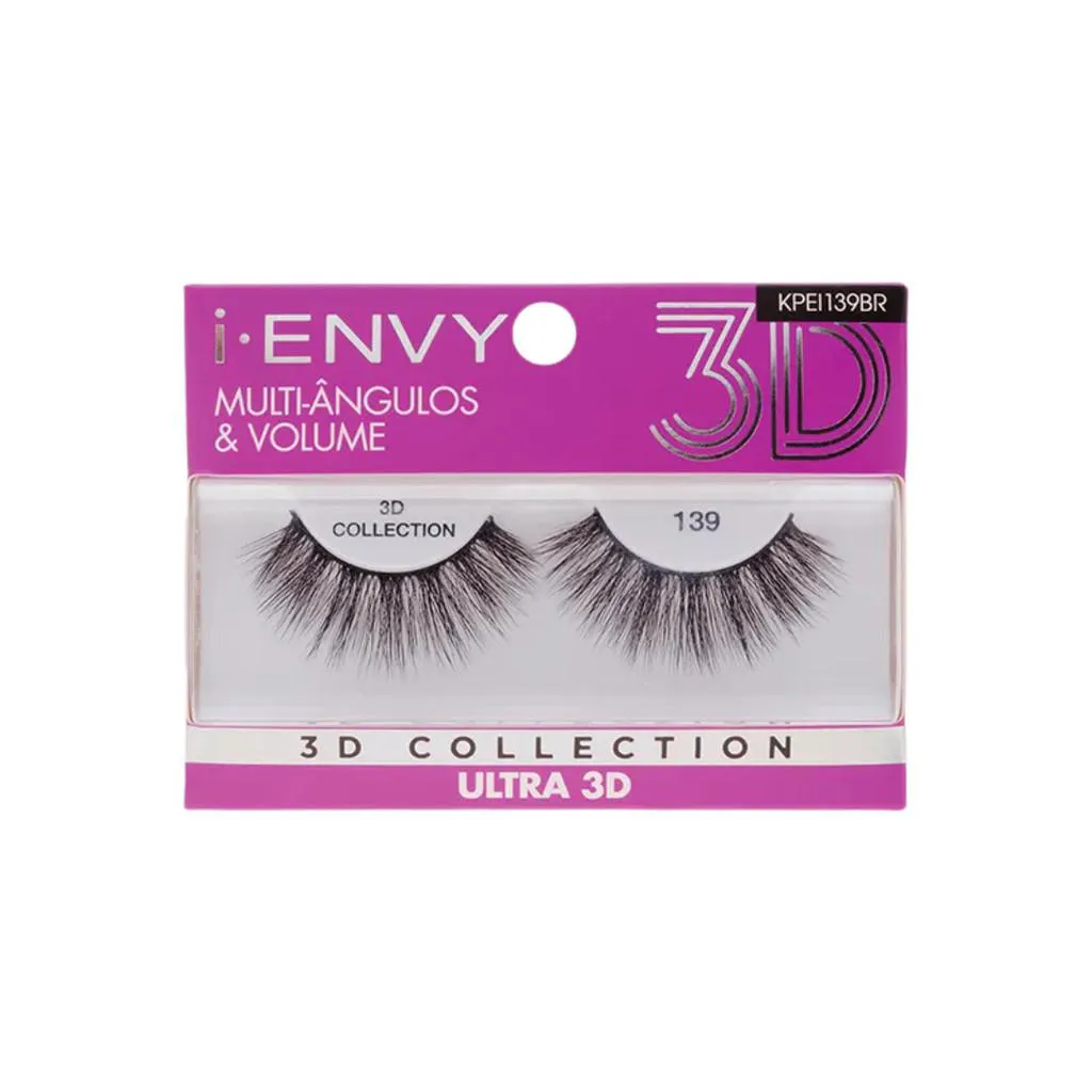 CíLIOS POSTIçOS 3D COLLECTION I-ENVY ULTRA 139 - KISS NEW YORK