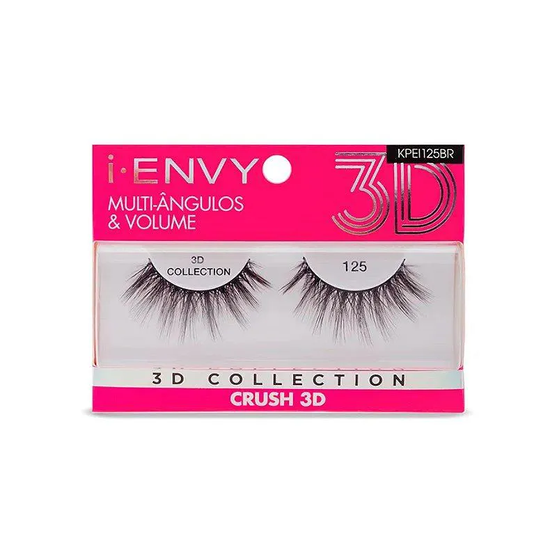 CíLIOS POSTIçOS 3D COLLECTION I-ENVY CRUSH 125 - KISS NEW YORK