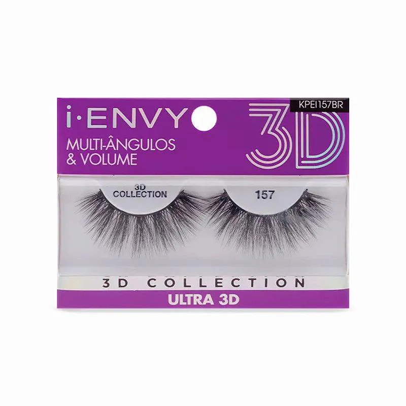 CíLIOS POSTIçOS 3D COLLECTION I-ENVY ULTRA 157 - KISS NEW YORK