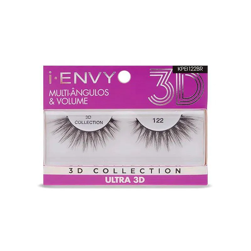 CíLIOS POSTIçOS 3D COLLECTION I-ENVY ULTRA 122 - KISS NEW YORK