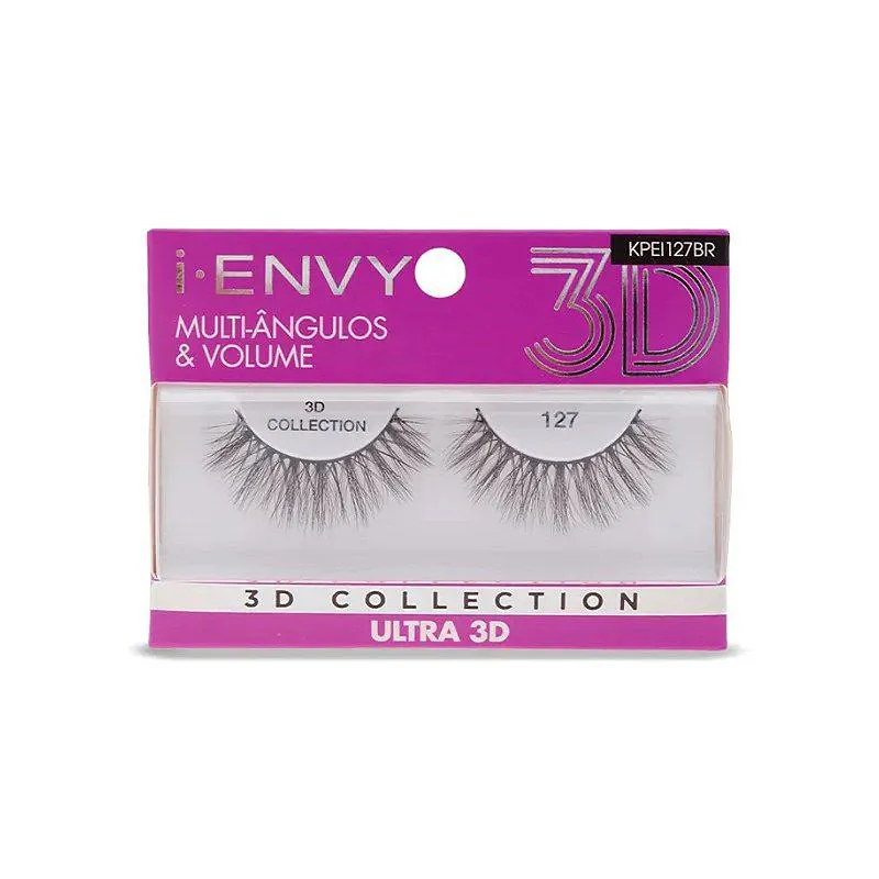 CíLIOS POSTIçOS 3D COLLECTION I-ENVY ULTRA 127 - KISS NEW YORK