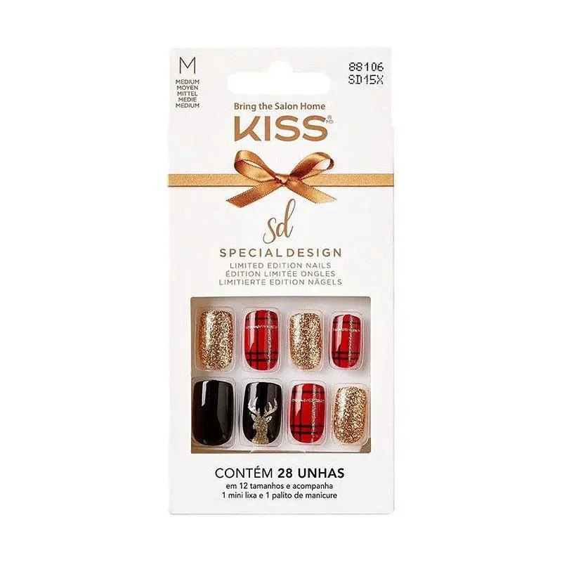 UNHA POSTIçA ANGELS - KISS NEW YORK