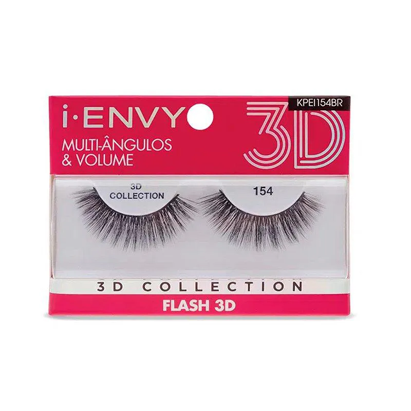 CíLIOS POSTIçOS 3D COLLECTION I-ENVY FLASH 154 - KISS NEW YORK