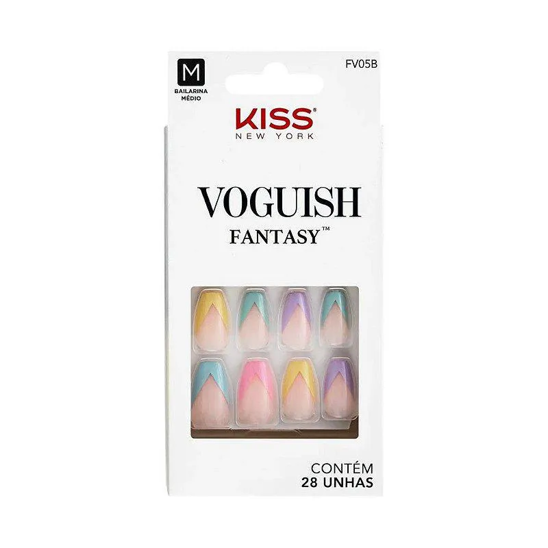 UNHA POSTIçA VOGUISH FANTASY DISCO BALL - KISS NEW YORK
