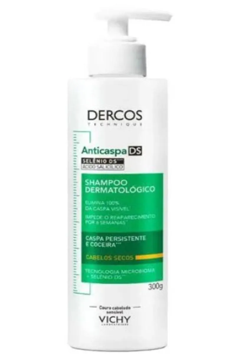 VICHY DERCOS ANTICASPA DS CABELOS NORMAIS A OLEOSOS 300G