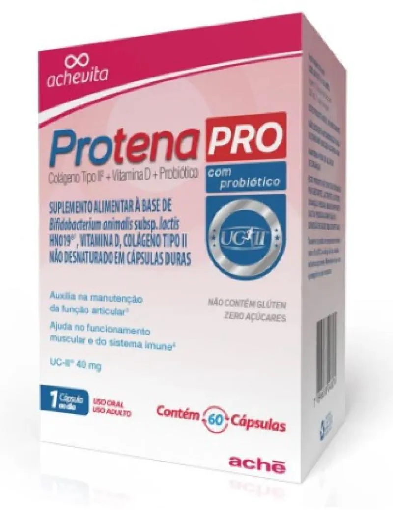 SUPLEMENTO ALIMENTAR PROTENA PRO ACHE 60CPS