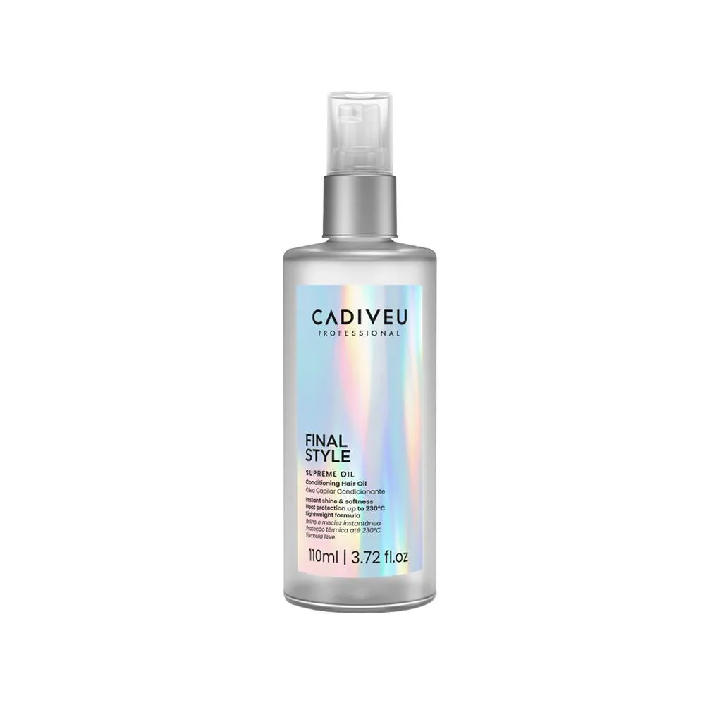 CADIVEU PROFESSIONAL FINAL STYLE SUPREME ÓLEO CAPILAR MULTIBENEFíCIOS 110ML
