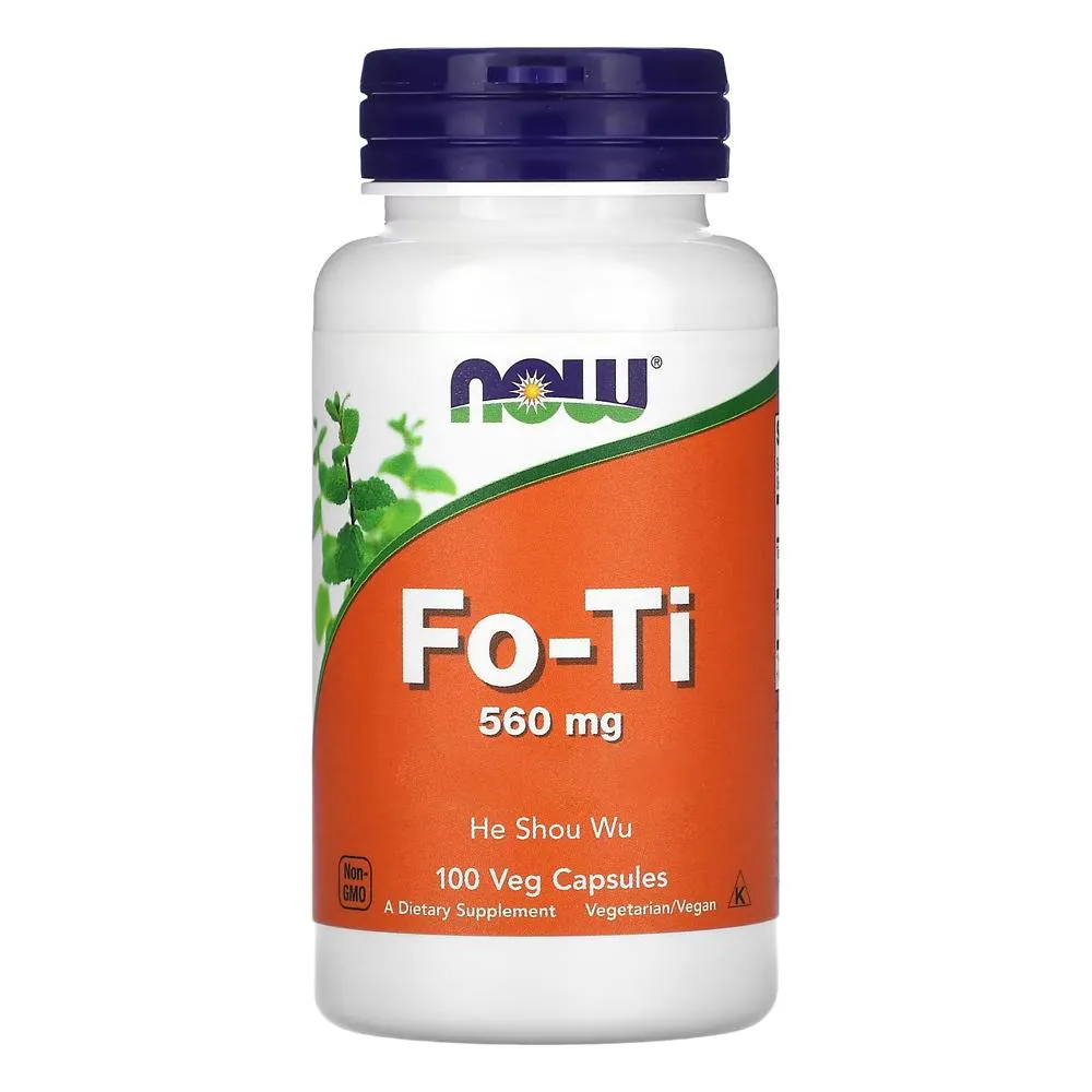 560MG (HE SHOU WU) NOW FOODS 100VEG CAPS IMPORTADO